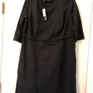 Black dress from Talbots